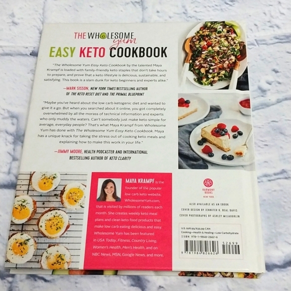 🔵BOGO FREE🔵 Easy Keto Cookbook by Maya Krampf Hardcover - Picture 8 of 8